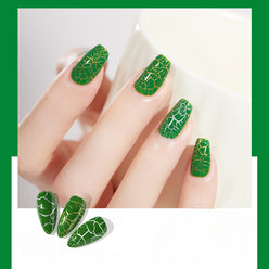 Crack glue nail polish gel