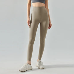 Sinceshe Tight Yoga Pants Thin Composite High Waist Belly High Elastic Breathable