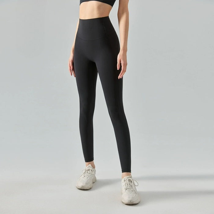Sinceshe Tight Yoga Pants Thin Composite High Waist Belly High Elastic Breathable