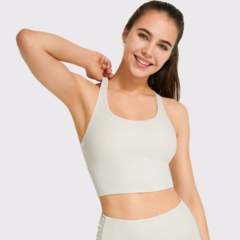Sinceshe Sports underwear tight backless yoga clothes vest