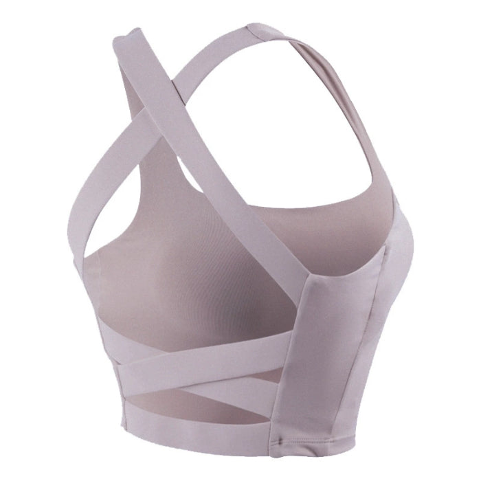 Sinceshe Cross Back Sports Yoga Underwear Women's Shockproof Vest