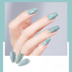 Crack glue nail polish gel