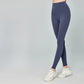 Sinceshe High Waist Hip Lift Sports Leggings Reflective Printed Peach Hip Yoga Pants
