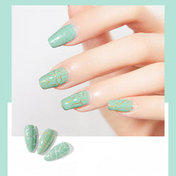 Crack glue nail polish gel