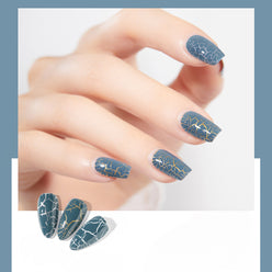 Crack glue nail polish gel