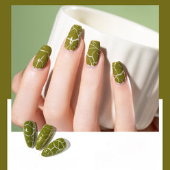 Crack glue nail polish gel