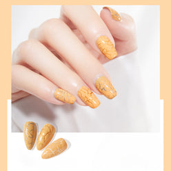 Crack glue nail polish gel