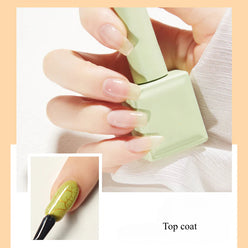 Crack glue nail polish gel
