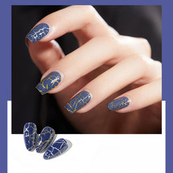 Crack glue nail polish gel
