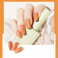 Crack glue nail polish gel