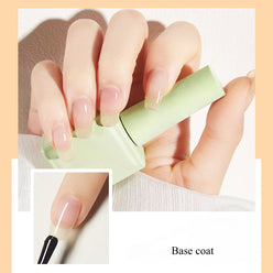 Crack glue nail polish gel