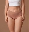 Seamless Organic Cotton Period Underwear 4-Layer Leak-Proof Protection