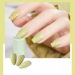 Crack glue nail polish gel