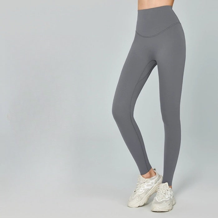 Sinceshe High Waist Hip Lift Sports Leggings Reflective Printed Peach Hip Yoga Pants