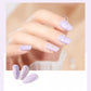 Crack glue nail polish gel