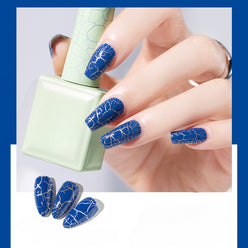 Crack glue nail polish gel