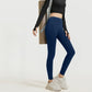 Sinceshe Yoga pants high waist hip lift high elastic nude running fitness pants