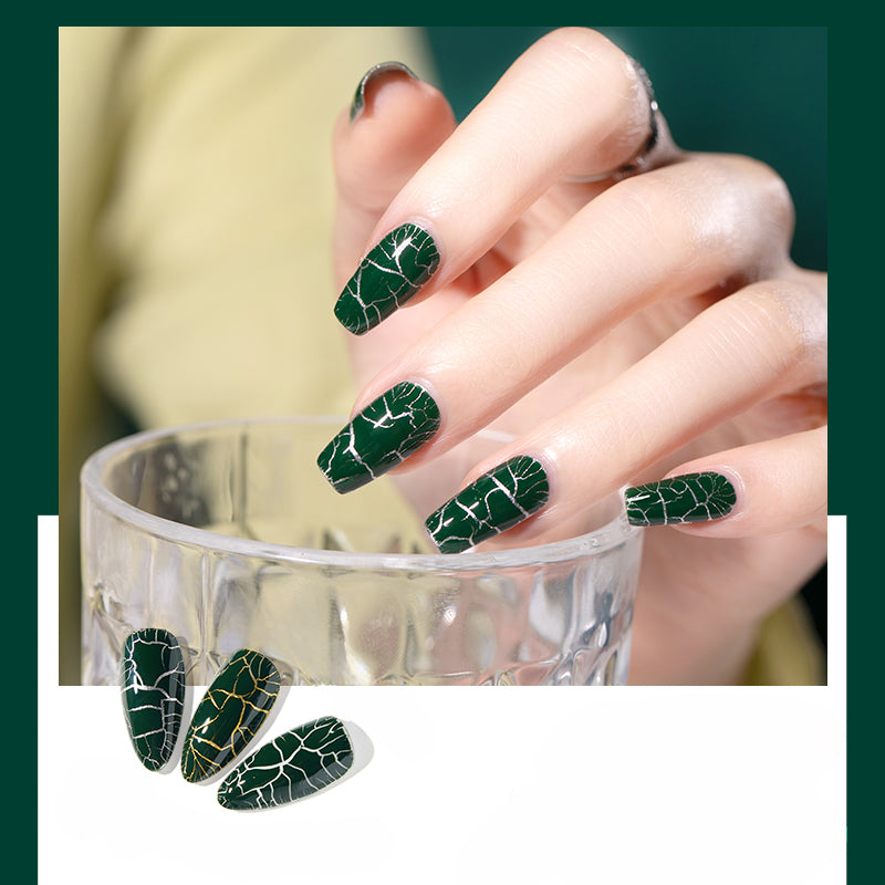 Crack glue nail polish gel