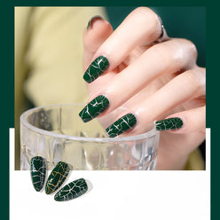 Crack glue nail polish gel