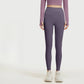 Sinceshe Yoga pants high waist hip lift high elastic nude running fitness pants