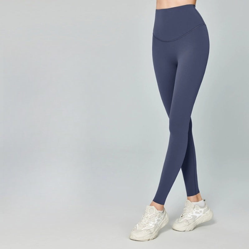 Sinceshe High Waist Hip Lift Sports Leggings Reflective Printed Peach Hip Yoga Pants