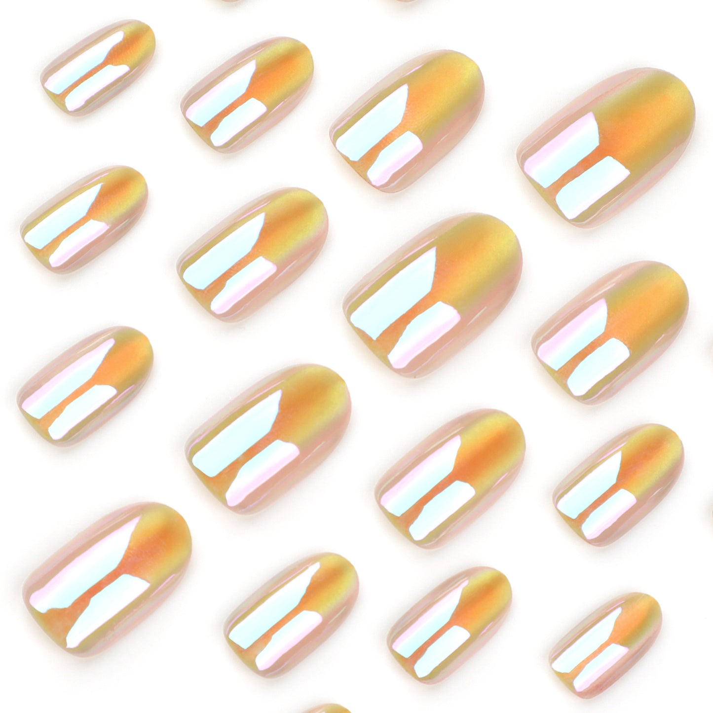 Patch Aurora Cat's Eye Nail Film False Nail