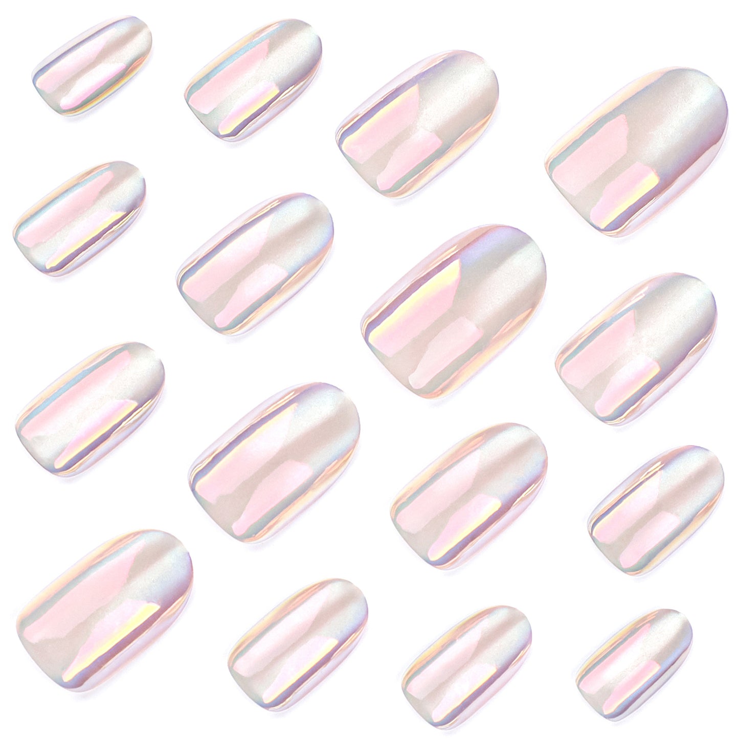 Aurora cat eye False Nail