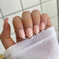 French leopard print False Nail
