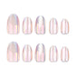 Aurora cat eye False Nail