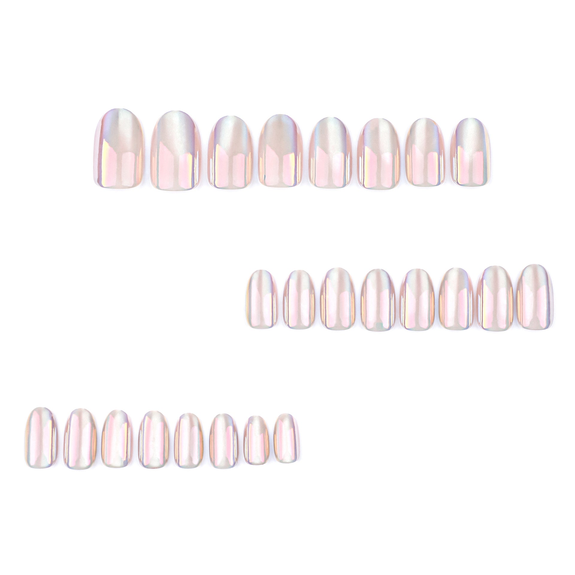 Aurora cat eye False Nail