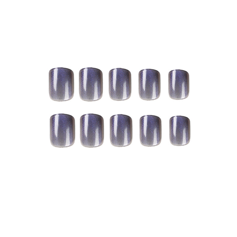 Short cat's eye False Nail