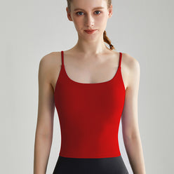 Sinceshe fitness suspenders yoga vest women's chest pad integrated shock-proof bacteriostatic thin shoulder sports underwear