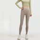 Sinceshe Yoga pants high waist hip lift high elastic nude running fitness pants