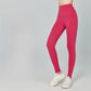 Sinceshe High Waist Hip Lift Sports Leggings Reflective Printed Peach Hip Yoga Pants