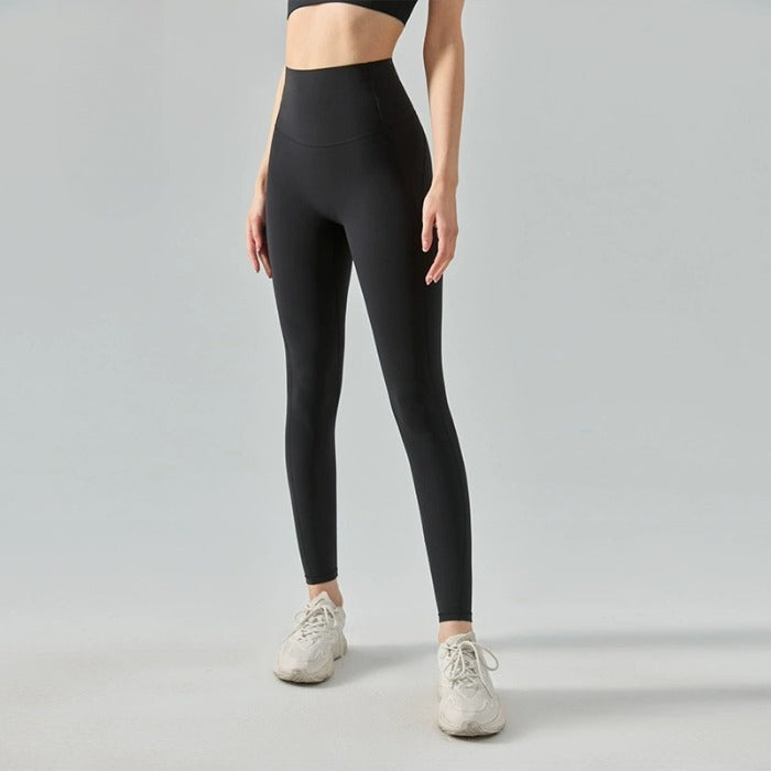 Sinceshe Tight Yoga Pants Thin Composite High Waist Belly High Elastic Breathable
