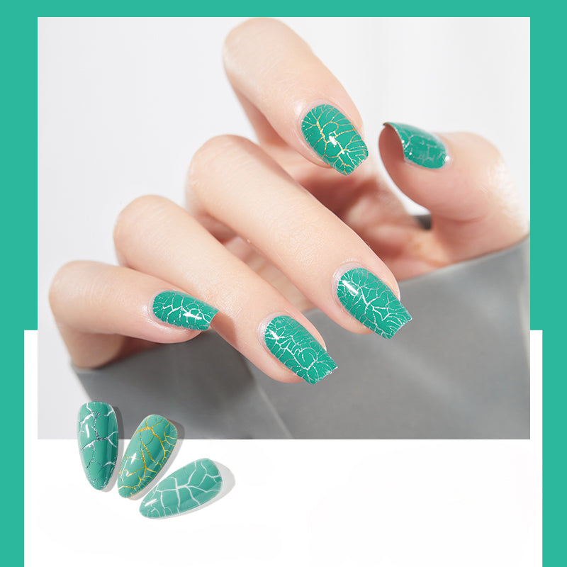 Crack glue nail polish gel