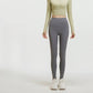 Sinceshe Yoga pants high waist hip lift high elastic nude running fitness pants