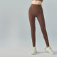 Sinceshe High Waist Hip Lift Sports Leggings Reflective Printed Peach Hip Yoga Pants