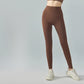 Sinceshe High Waist Hip Lift Sports Leggings Reflective Printed Peach Hip Yoga Pants