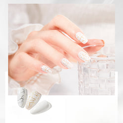 Crack glue nail polish gel
