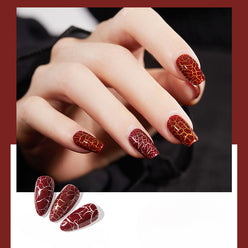 Crack glue nail polish gel