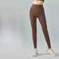 Sinceshe High Waist Hip Lift Sports Leggings Reflective Printed Peach Hip Yoga Pants