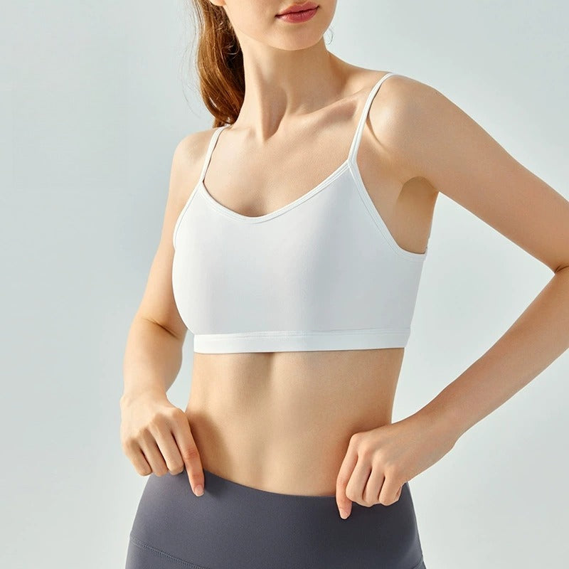 Sinceshe Yoga vest women's thin shoulder straps