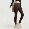Sinceshe Yoga pants high waist hip lift high elastic nude running fitness pants