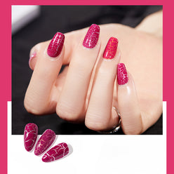 Crack glue nail polish gel