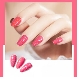 Crack glue nail polish gel